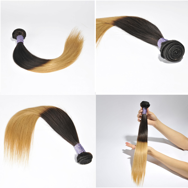 Two tone color hair extension LJ121